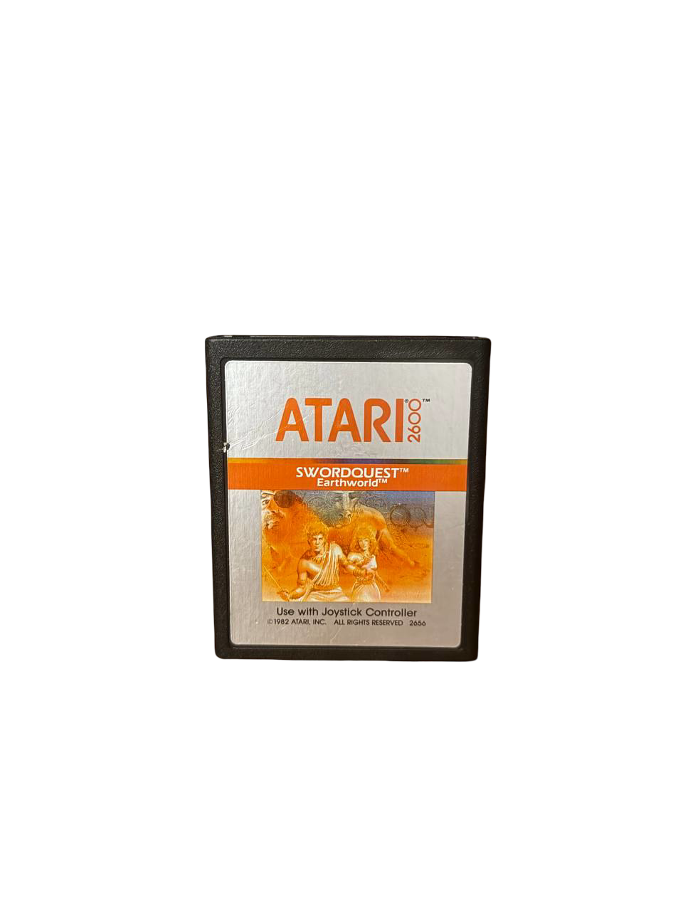 SwordQuest EarthWorld - Atari 2600 Cartridge