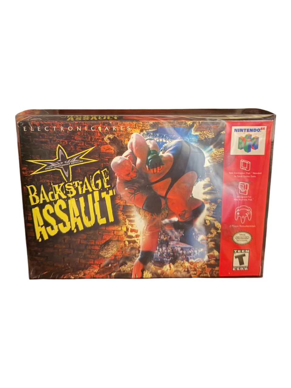 WCW Backstage Assault Nintendo 64 sealed