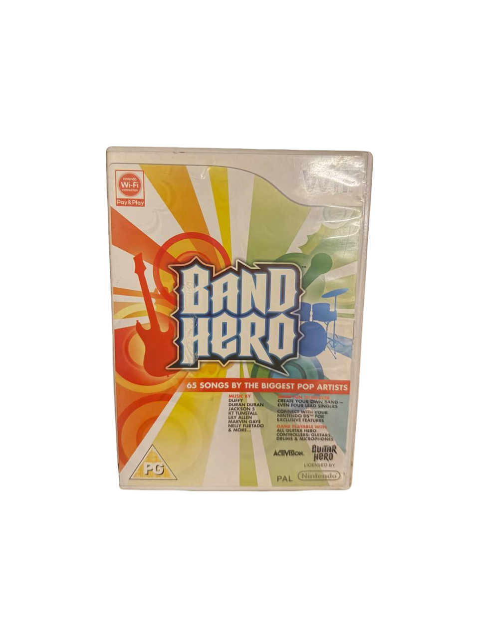 Band Hero Nintendo Wii PAL CIB