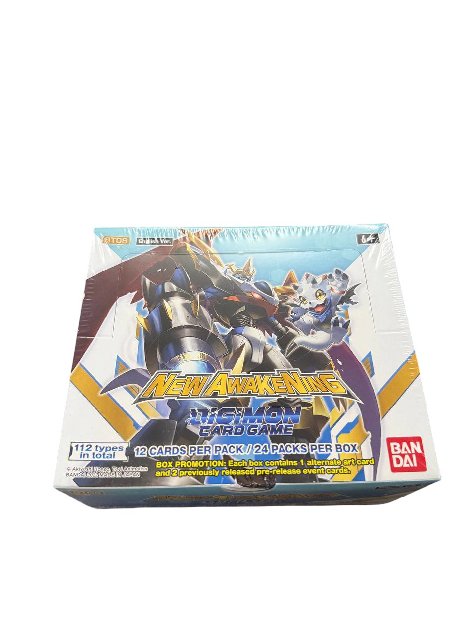 Digimon Card Game New Awakening BT08 Booster Box