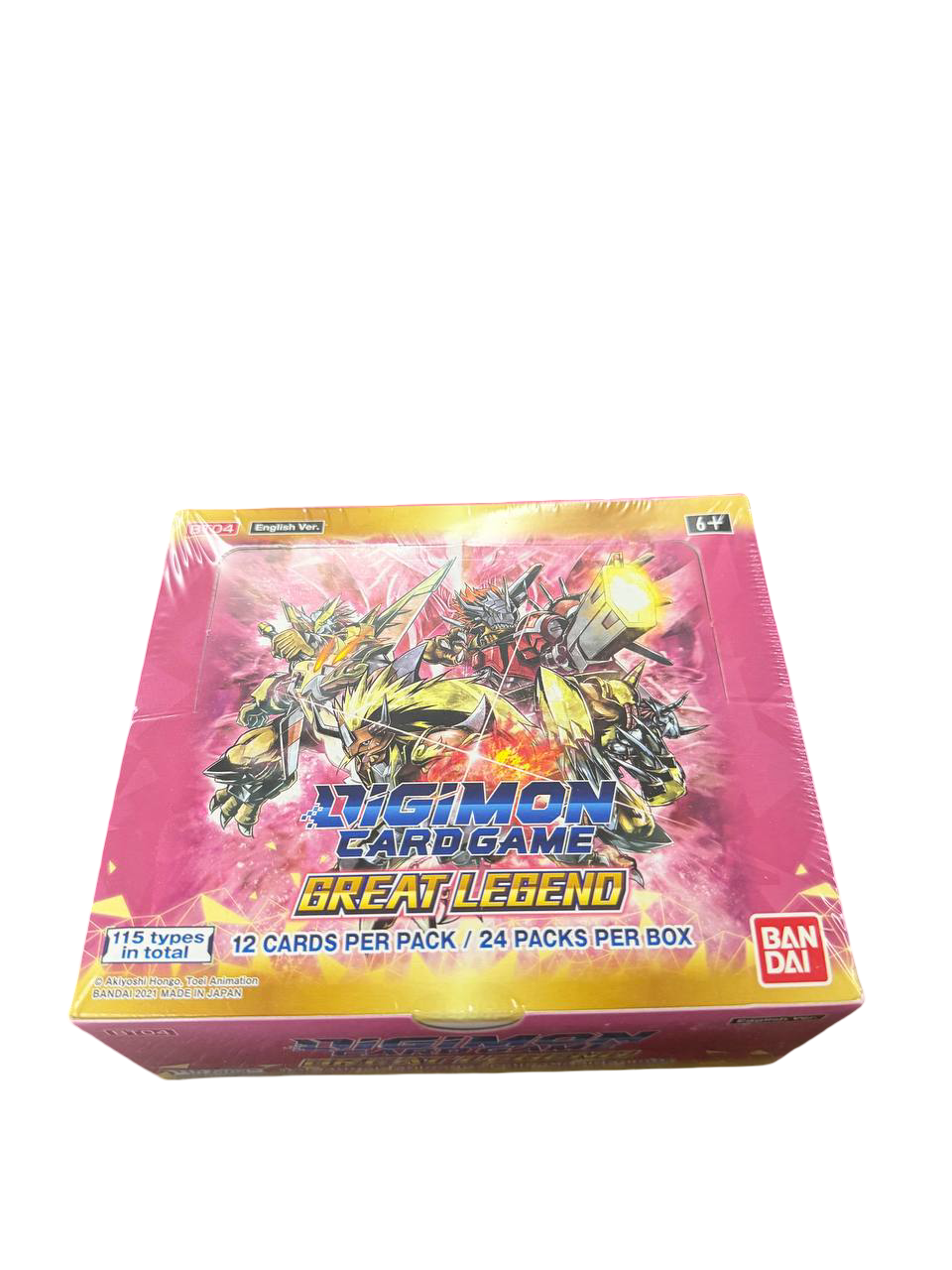 Digimon Card Game Great Legend BT04 Booster Box