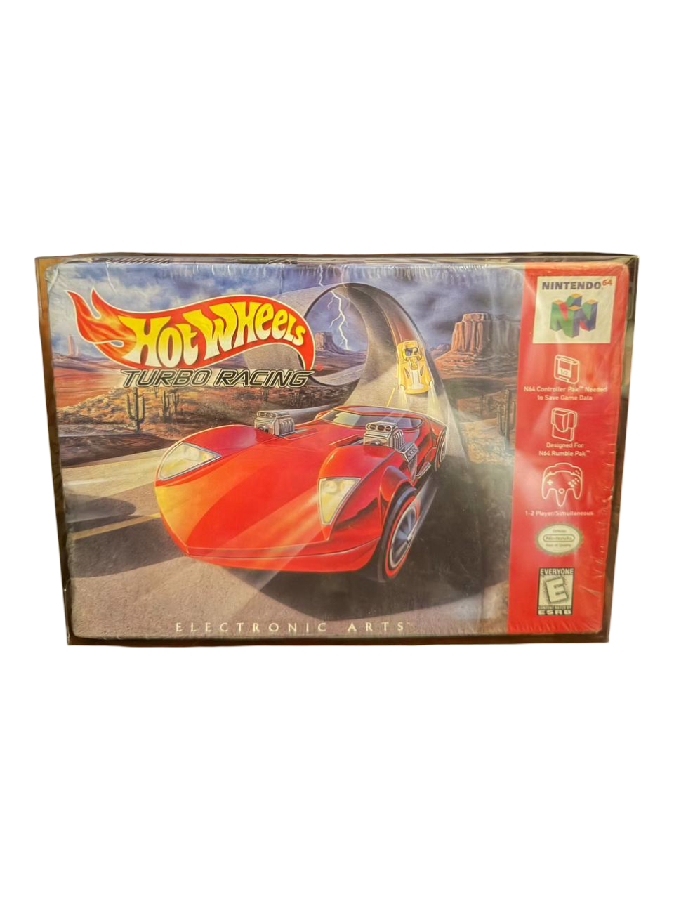 Hot Wheels Turbo Racing Nintendo 64 sealed