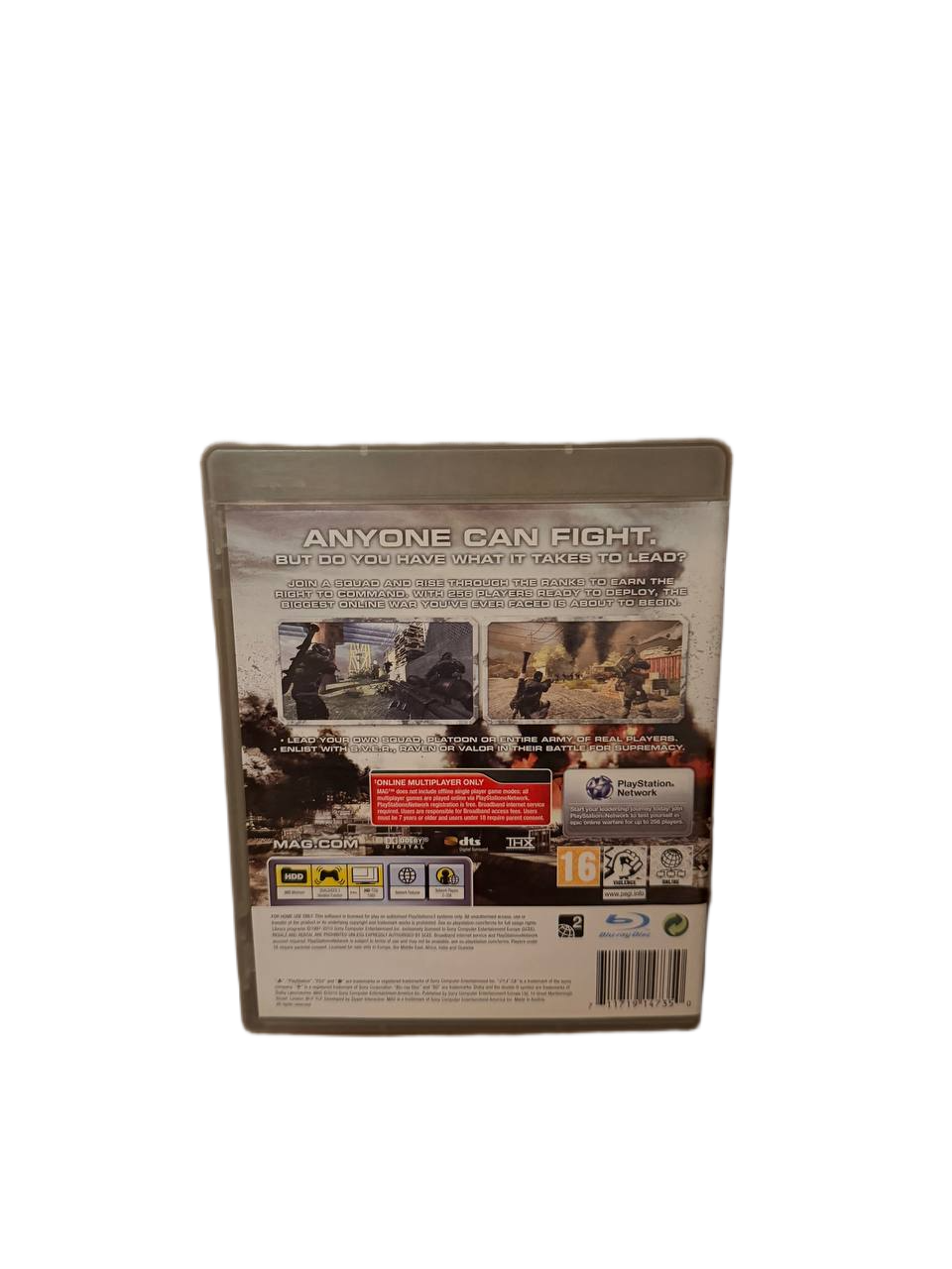 MAG PS3 - Back Cover
