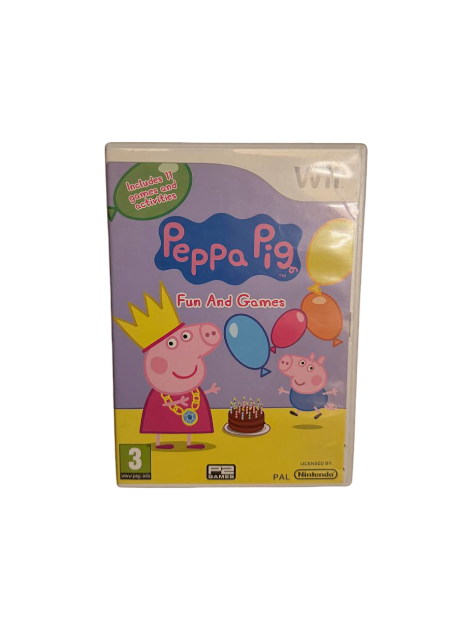 Peppa Pig Fun and Games Wii PAL CIB