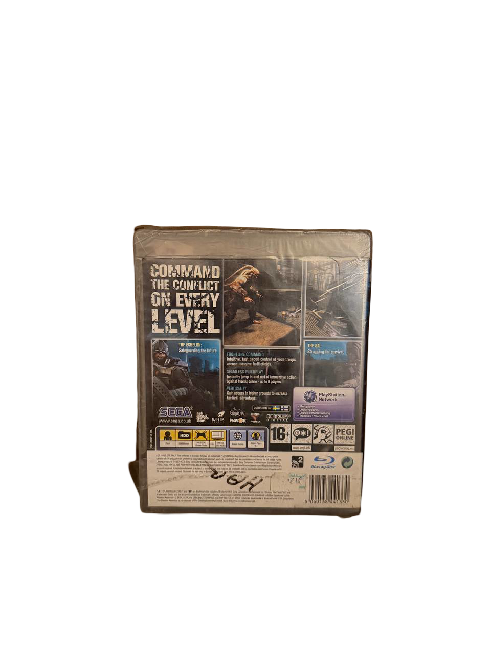 Stormrise PS3 Sega - Back Cover