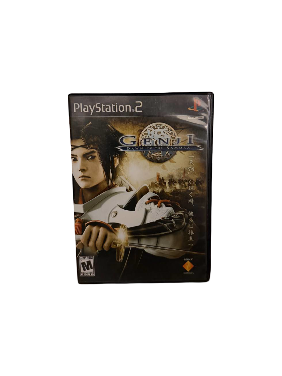 Genji Dawn of the Samurai PS2 NTSC CIB