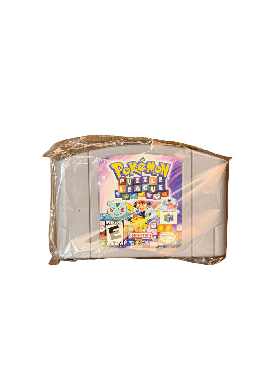 Pokemon Puzzle League N64 - Cartridge