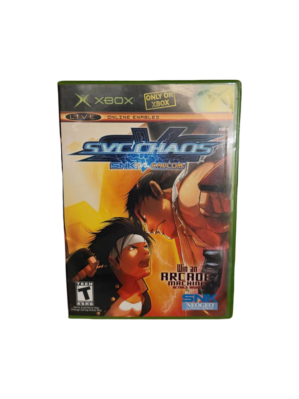 SVC Chaos SNK vs Capcom Xbox NTSC CIB