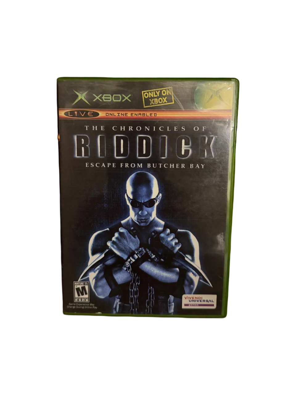 Chronicles of Riddick Escape from Butcher Bay Xbox NTSC CIB