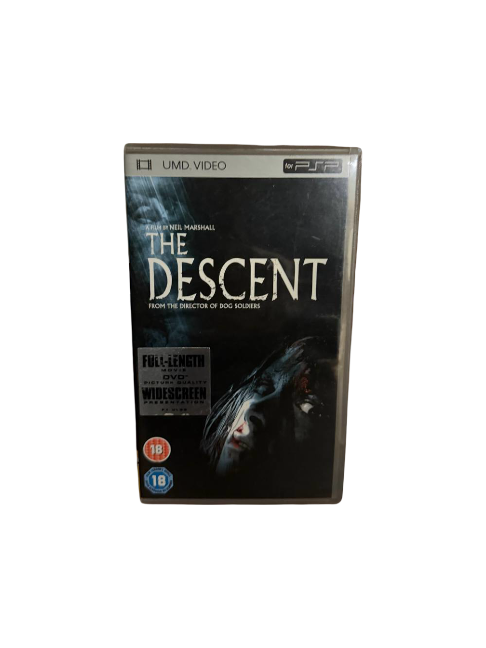 The Descent PSP UMD Video Used