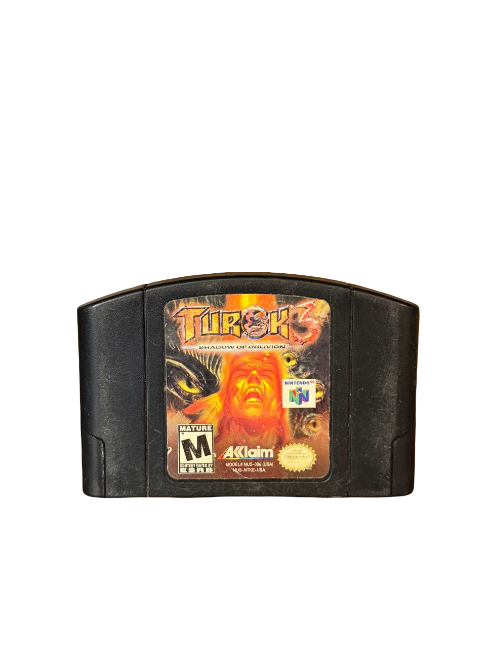 Turok 3 Shadow of Oblivion N64 - Cartridge