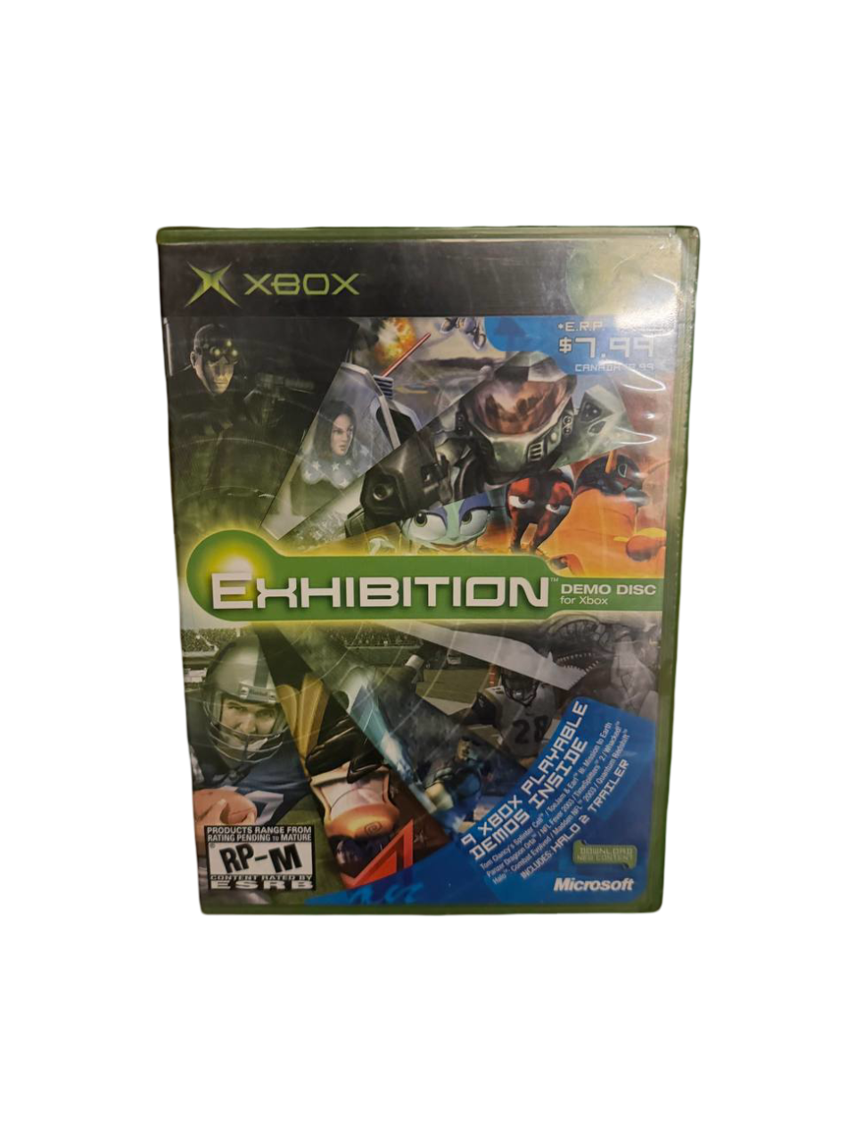 Xbox Exhibition Demo Disc 9 Playable Demos NTSC Sealed
