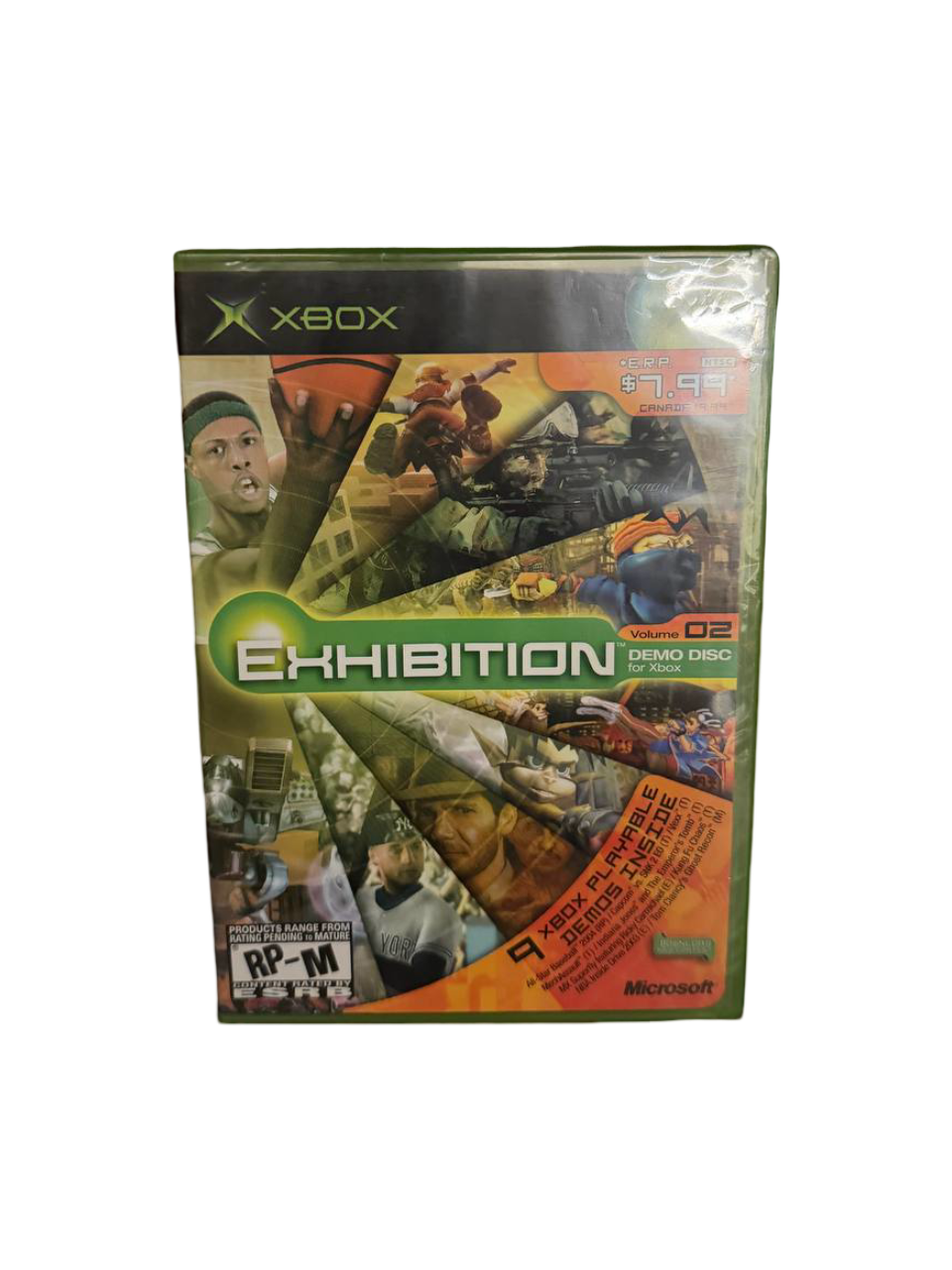 Xbox Exhibition Volume 2 Demo Disc NTSC Sealed