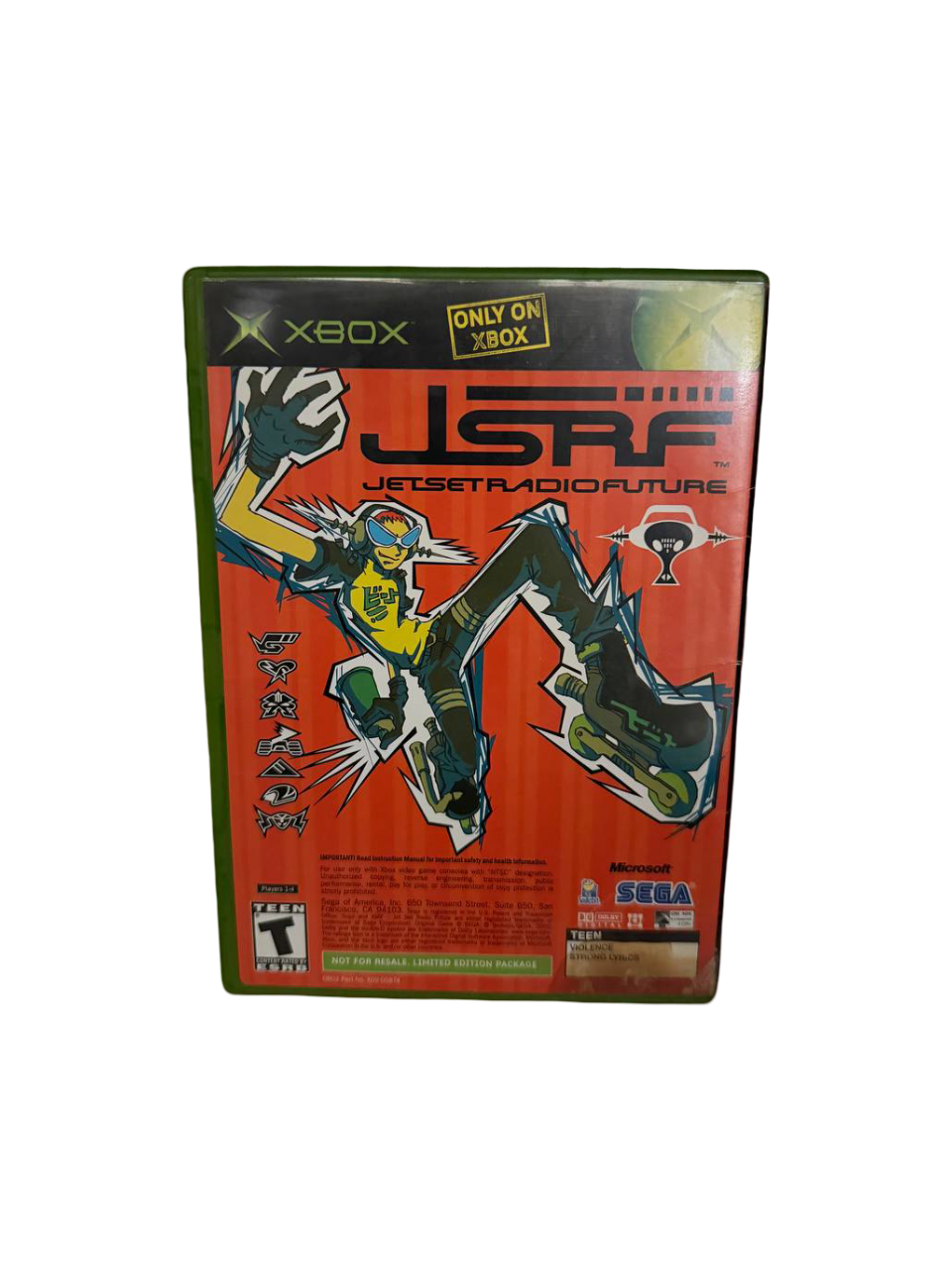 Jet Set Radio Future Limited Edition Xbox NTSC CIB