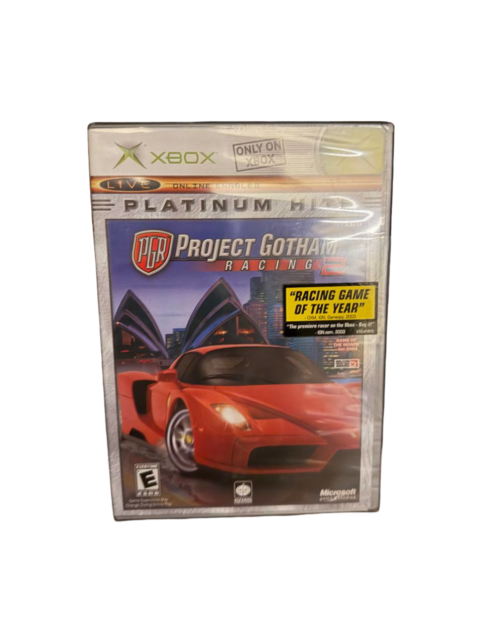 Project Gotham Racing 2 Platinum Hits Xbox NTSC Sealed