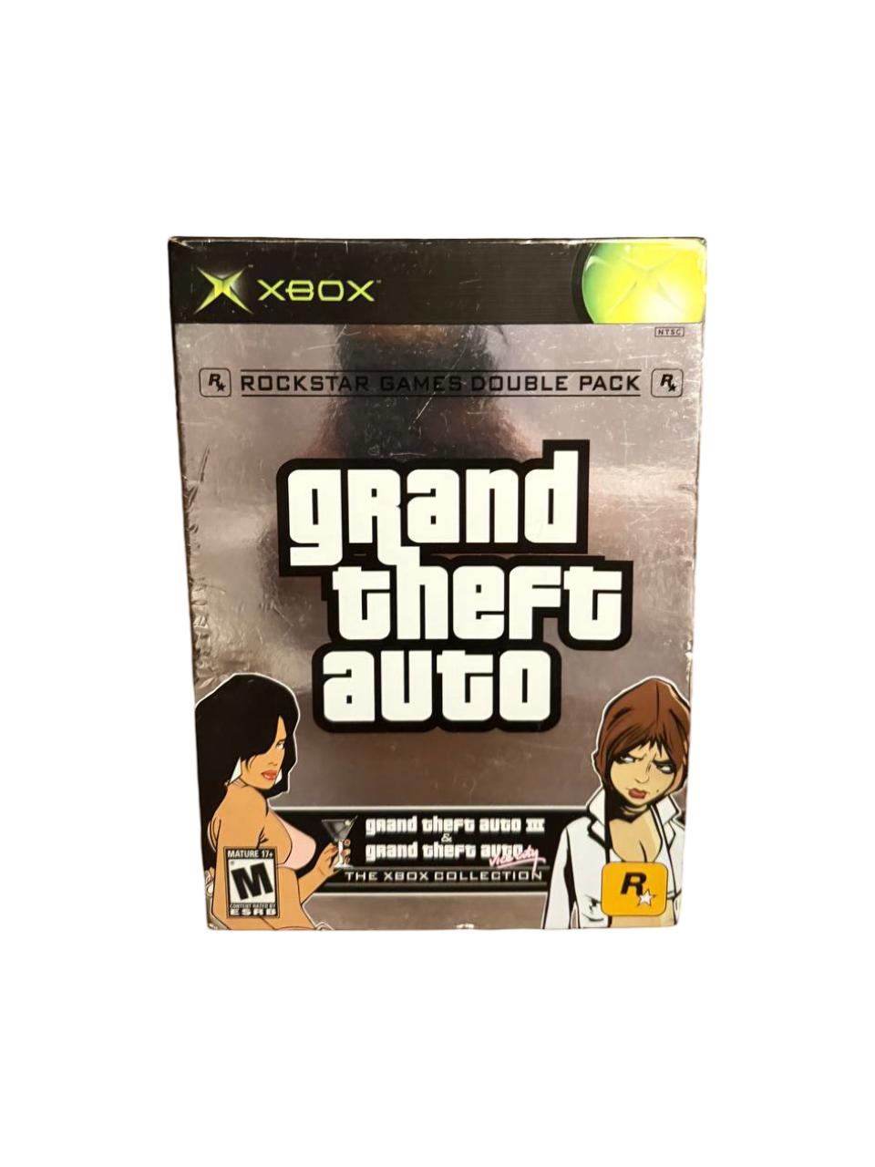 GTA Double Pack GTA III and Vice City Xbox NTSC CIB