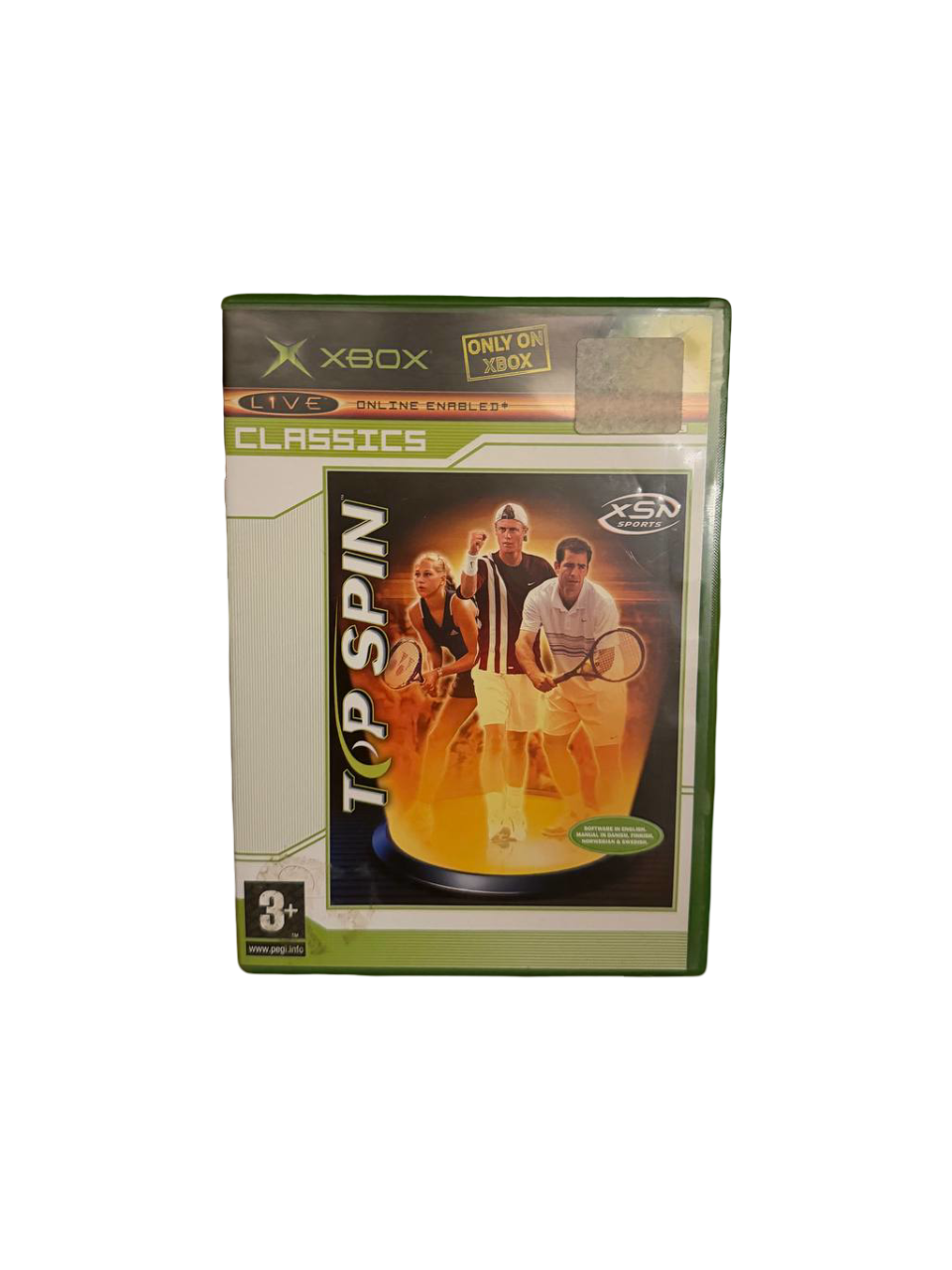 Top Spin Classics Xbox PAL CIB