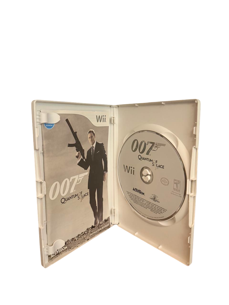 007 Quantum of Solace Wii - Disc & Manual