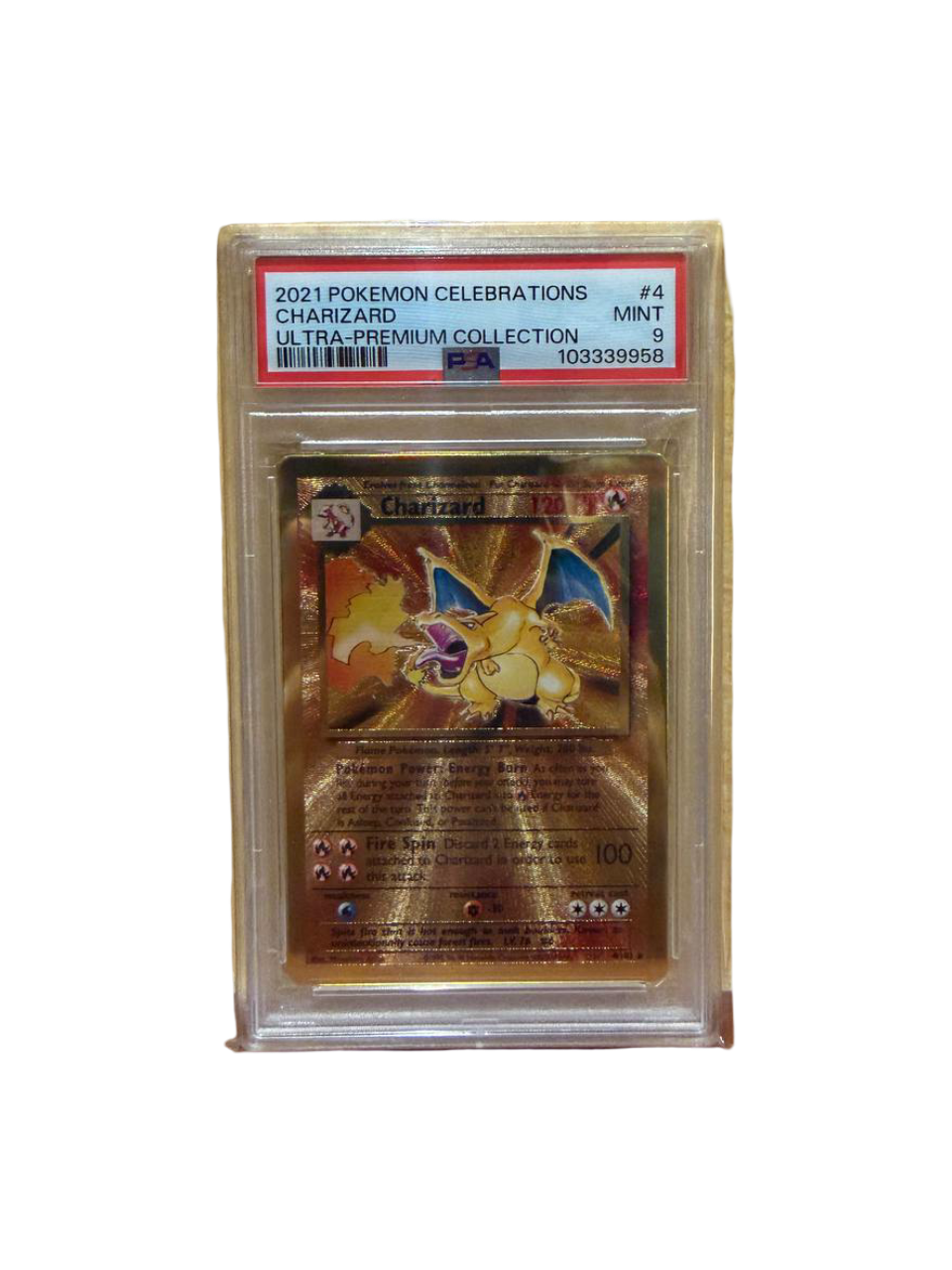 2021 Celebrations Charizard PSA 9