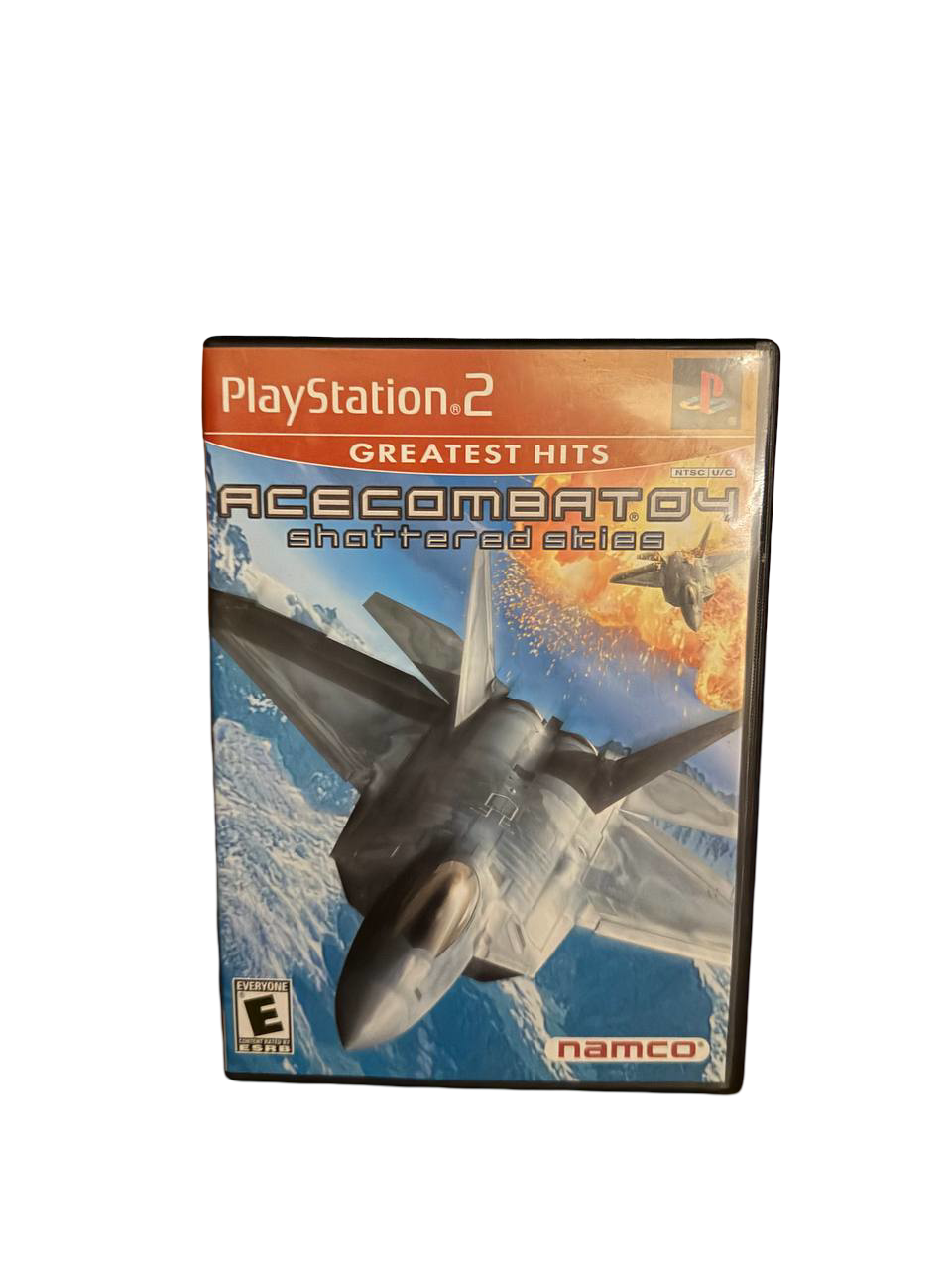 Ace Combat 04 Shattered Skies PS2 - Front Cover