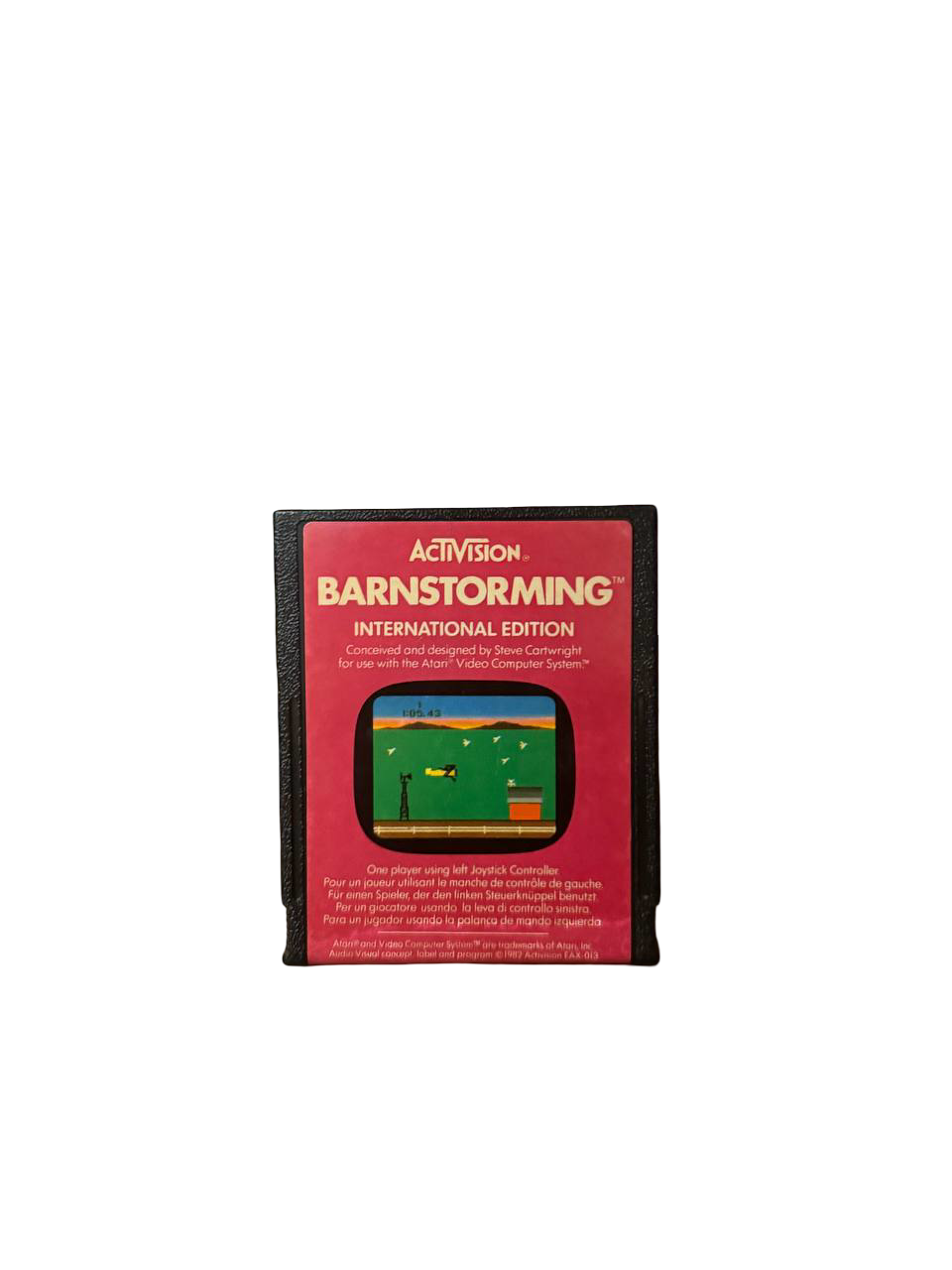 Barnstorming - Atari 2600 Cartridge - International Edition