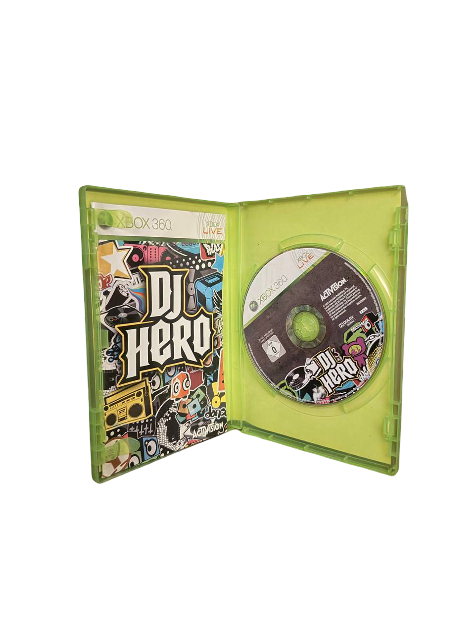 DJ Hero Xbox 360 - Disc & Case