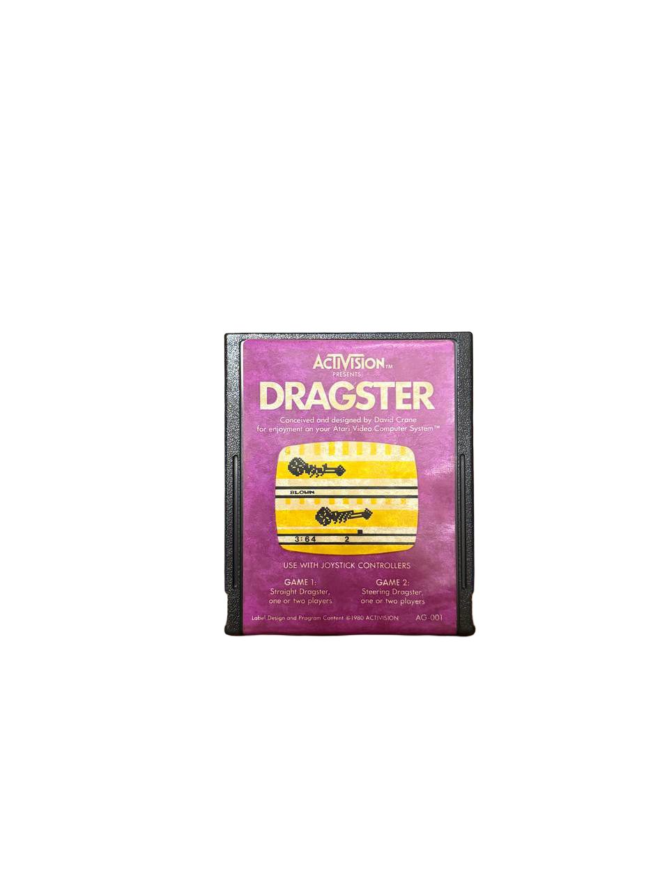Dragster - Atari 2600 Cartridge - Activision AG-001