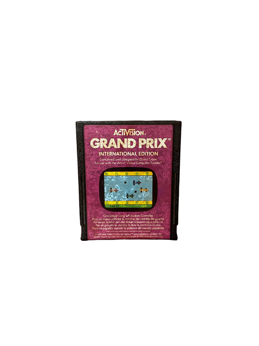 Grand Prix - Atari 2600 Cartridge - International Edition