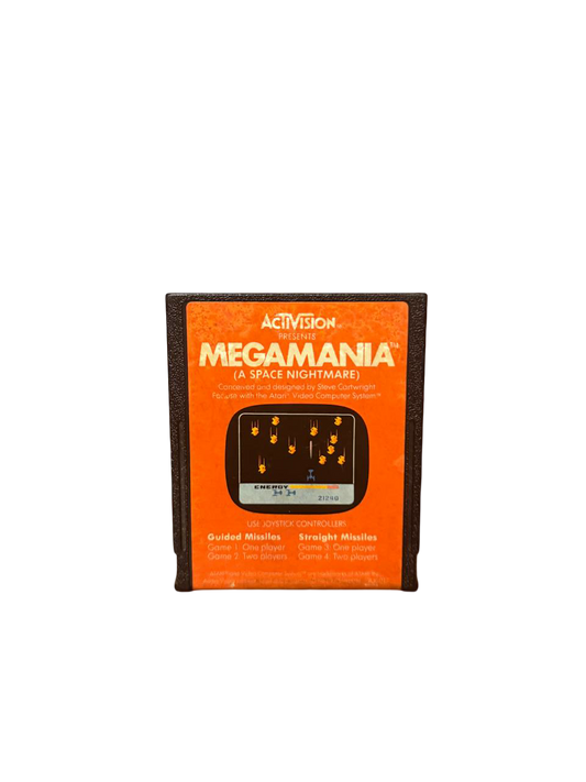 Megamania - Atari 2600 Cartridge