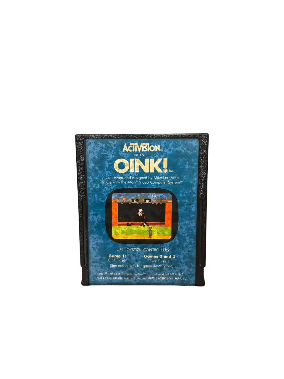 Oink! - Atari 2600 Cartridge - AX-023
