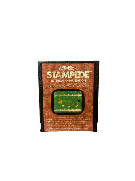 Stampede - Atari 2600 Cartridge - International Edition