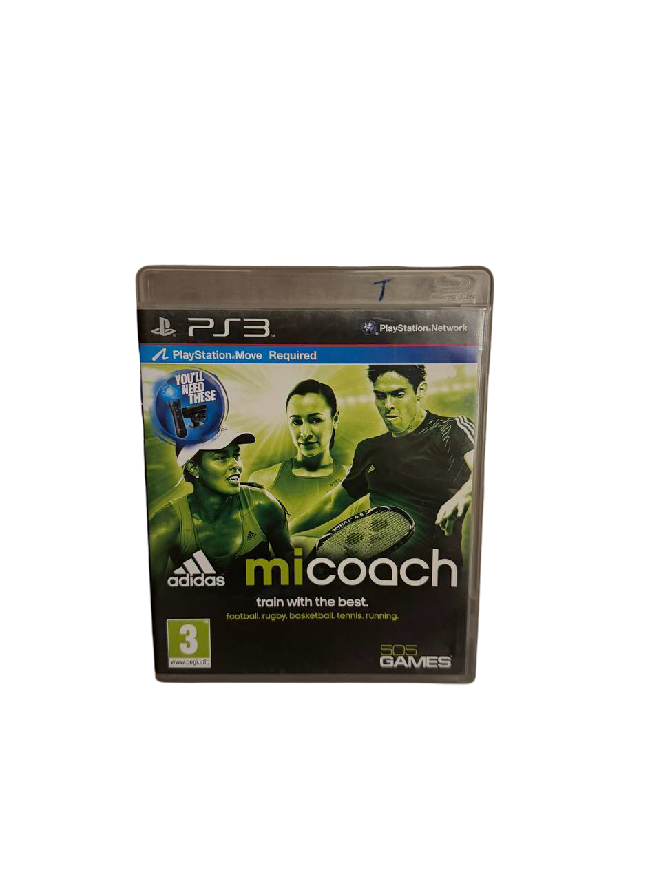 Adidas miCoach PS3 - Front Cover