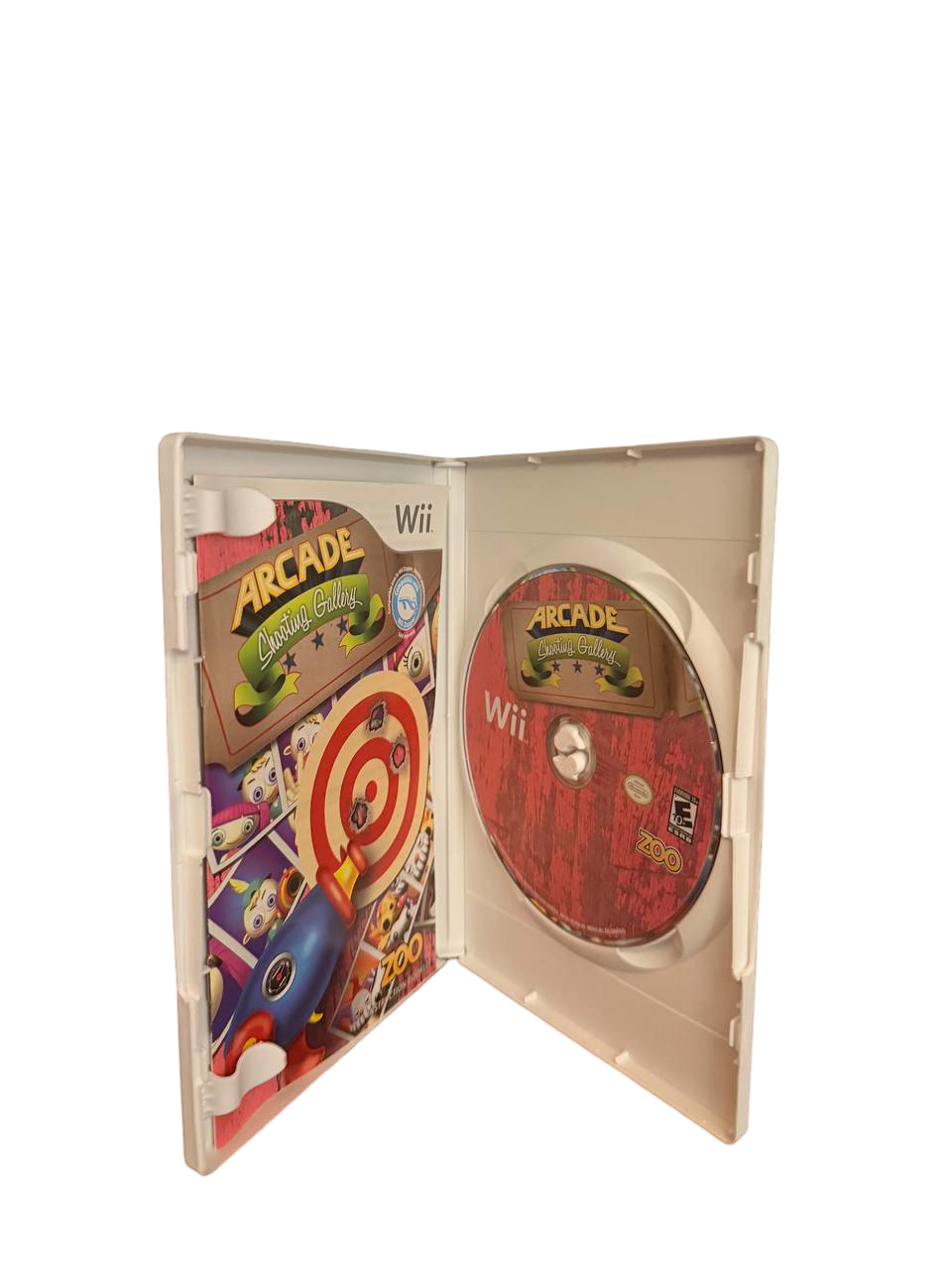 Arcade Shooting Gallery Wii - Disc & Case