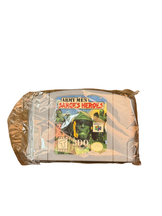 Army Men Sarge's Heroes N64 - Cartridge