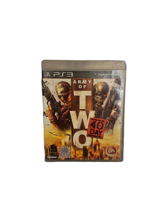 Army of Two The 40th Day PS3 - Front Cover