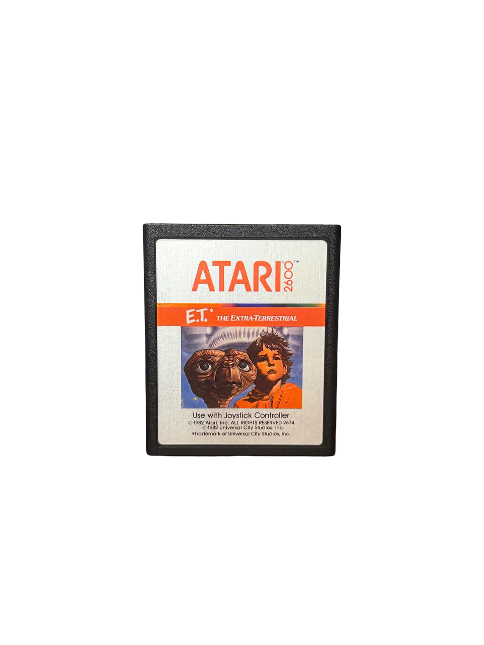 E.T. the Extra-Terrestrial - Atari 2600 Cartridge