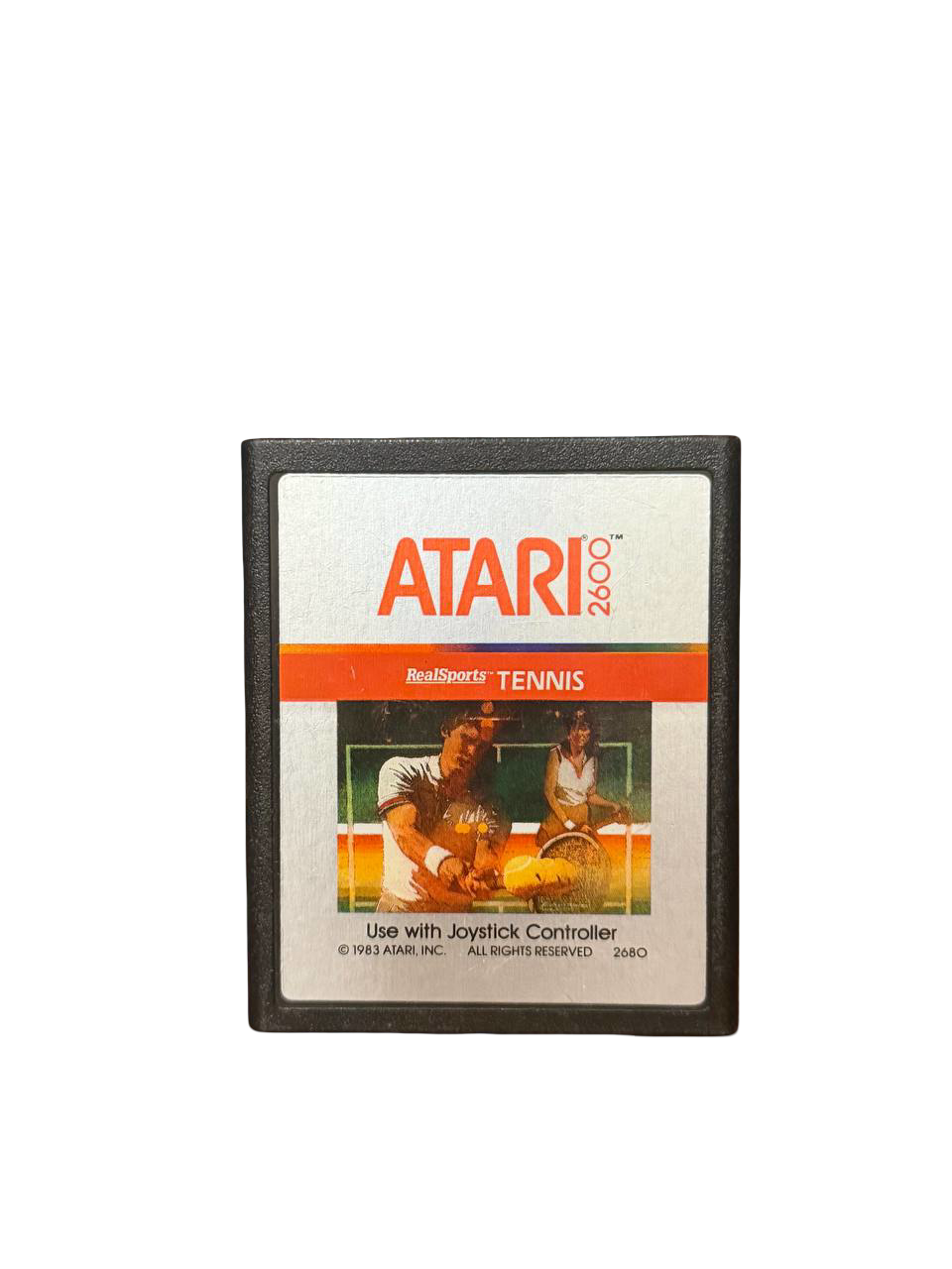 RealSports Tennis - Atari 2600 Cartridge