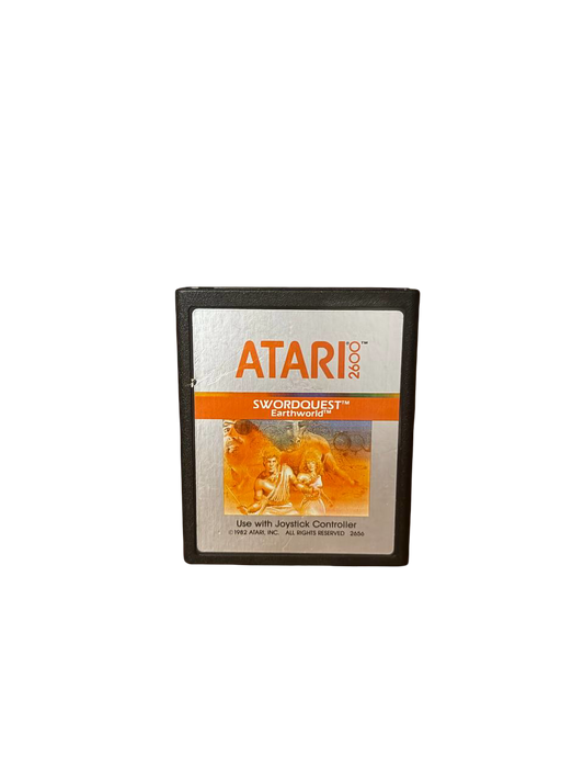 SwordQuest EarthWorld - Atari 2600 Cartridge