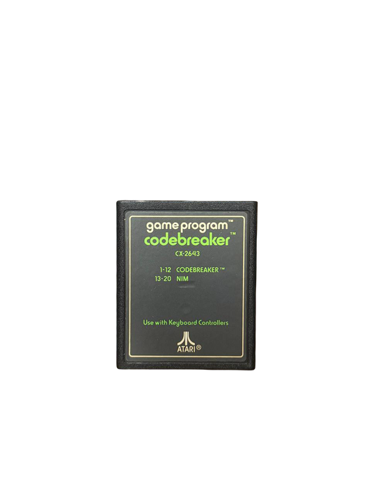Codebreaker - Atari 2600 Cartridge - CX2643