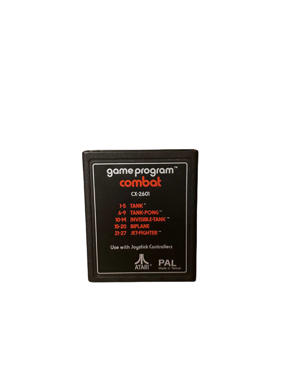 Combat - Atari 2600 Cartridge - CX2601