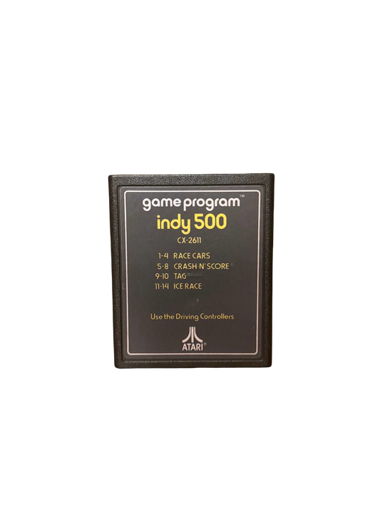 Indy 500 - Atari 2600 Cartridge - CX2611