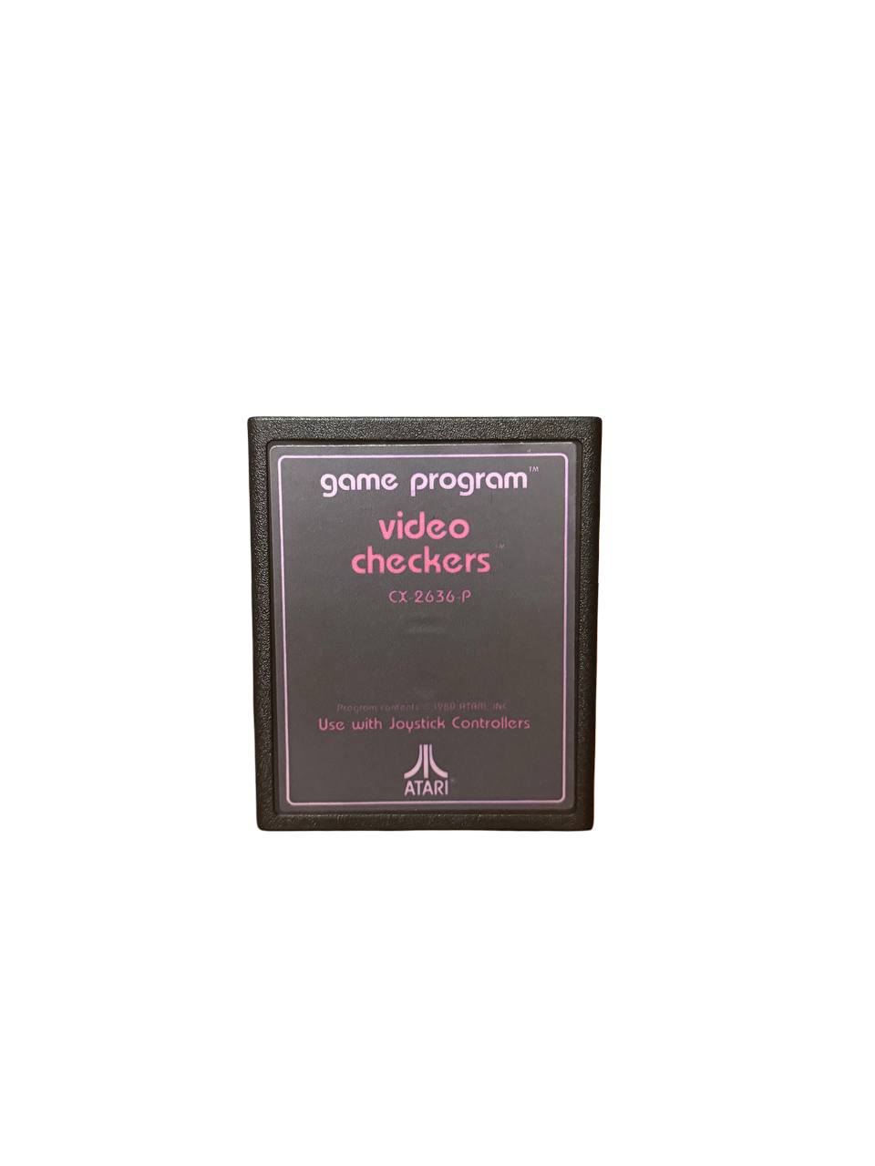 Video Checkers - Atari 2600 Cartridge - CX2636