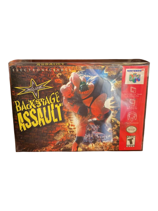 WCW Backstage Assault Nintendo 64 sealed