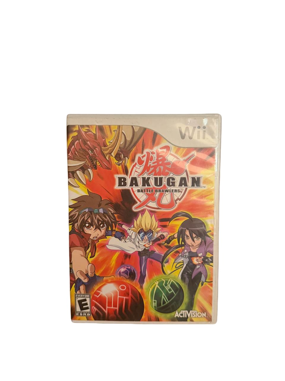 Bakugan Battle Brawlers Wii - Front Cover
