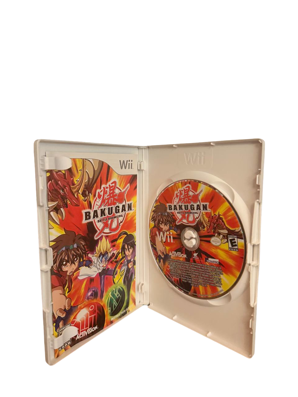 Bakugan Battle Brawlers Wii - Disc & Manual