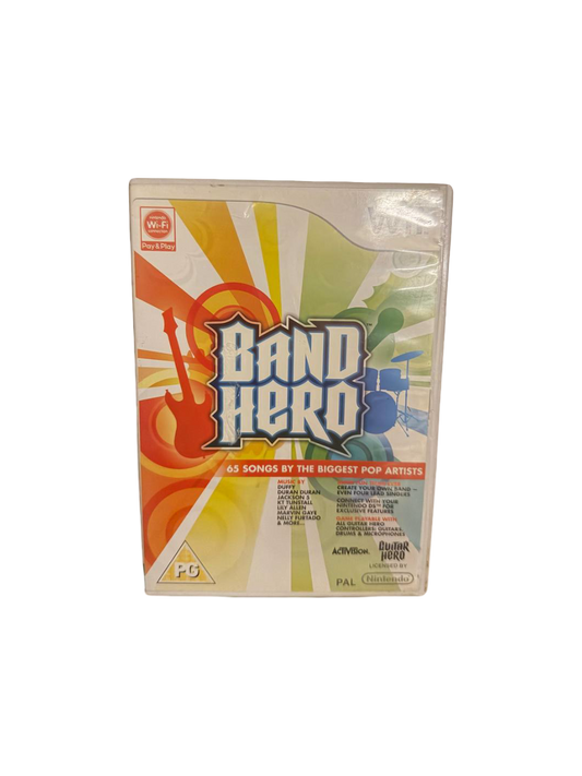 Band Hero Nintendo Wii PAL CIB