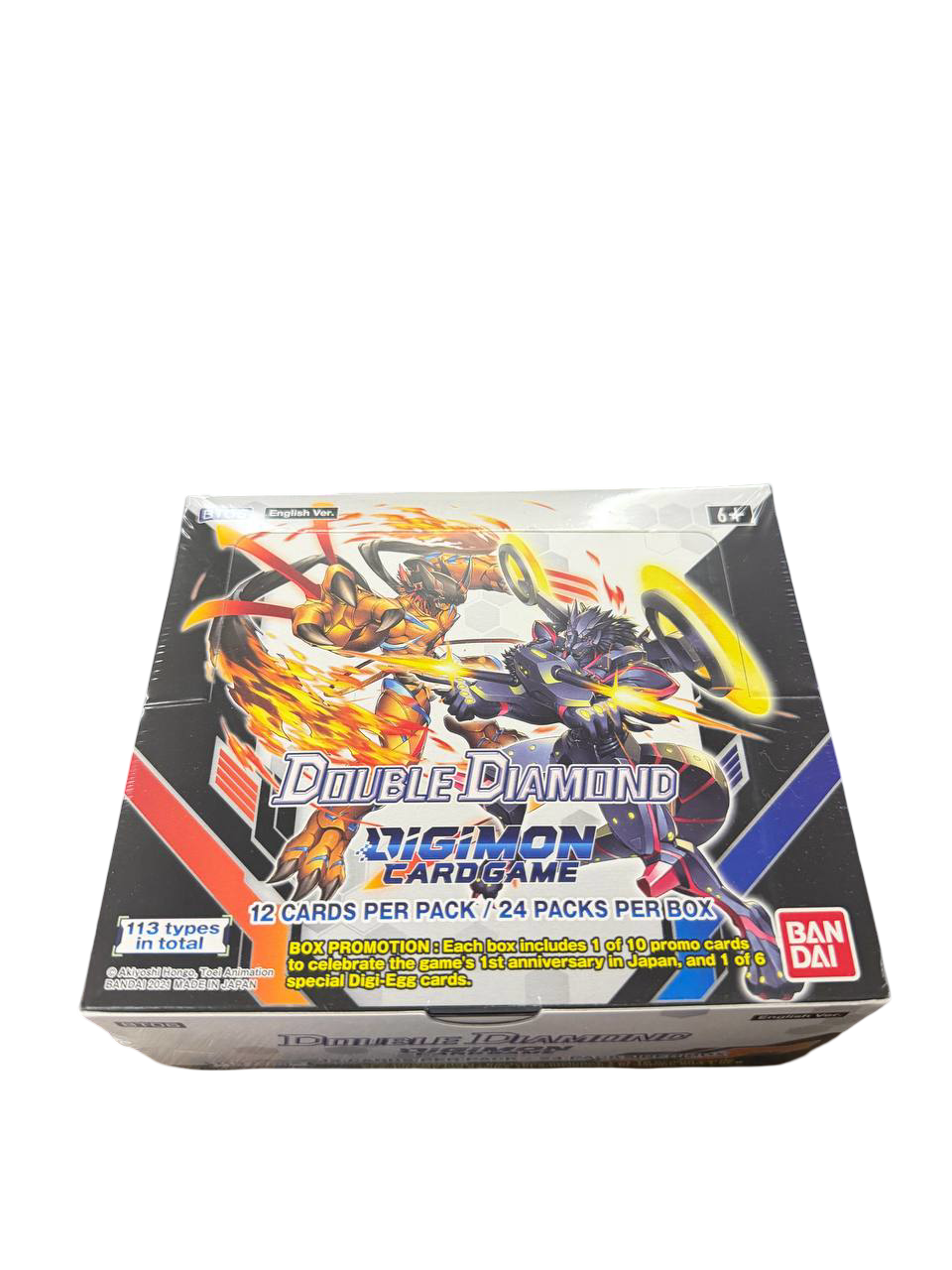 Digimon Card Game Double Diamond BT06 Booster Box