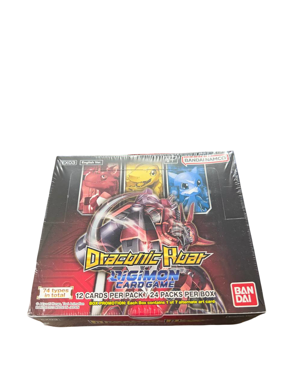 Digimon Card Game Draconic Roar EX-03 Booster Box