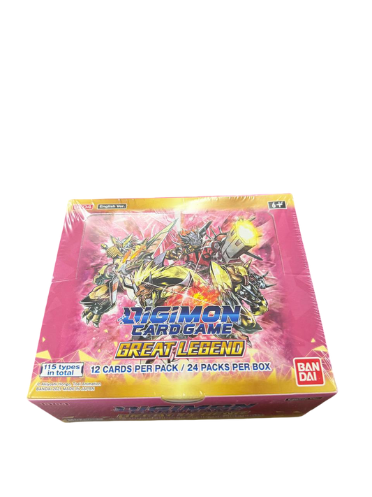 Digimon Card Game Great Legend BT04 Booster Box