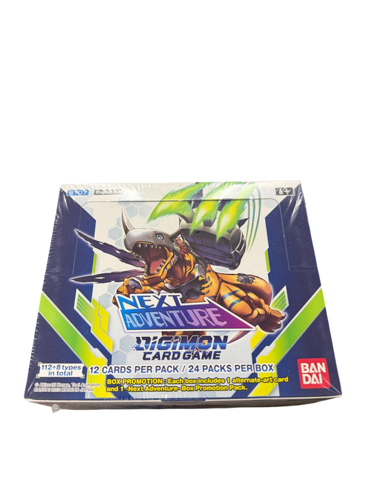 Digimon Card Game Next Adventure BT07 Booster Box